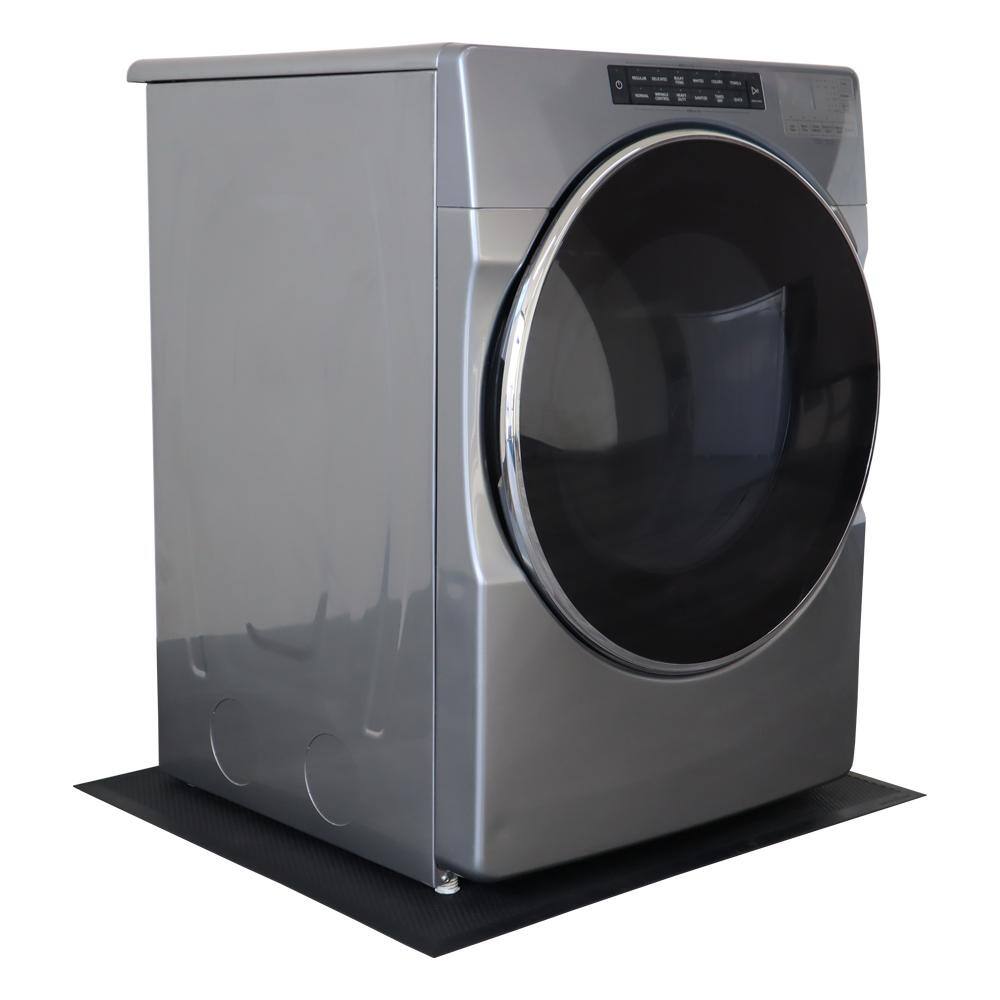 Goodyear Rubber "Washer and Dryer Mat" Black 3/16" x 35" x 31" Rubber Mat 032773531 The Home