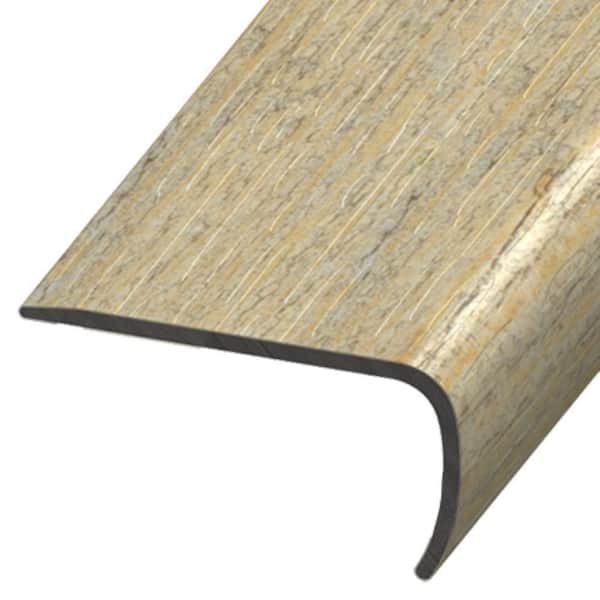 Deco Products VersaEdge Caribbean Beach 1 in. Thick x 2 in. Wide x 94 in. Length Stair Nose Molding