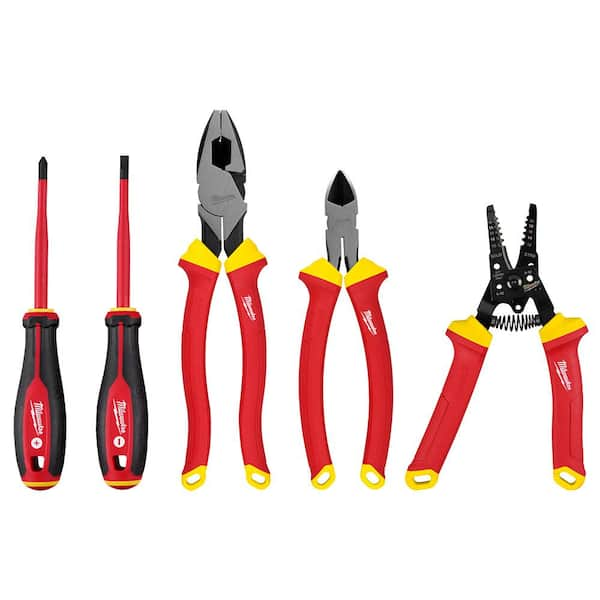 Milwaukee 1000V Insulated Hand Tool Set (5-Piece)