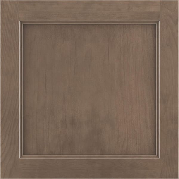 American Woodmark Adelaide 11 9/16-in. W x 3/4-in. D x 11 1/2-in. H in Maple Latte Cabinet Door Sample