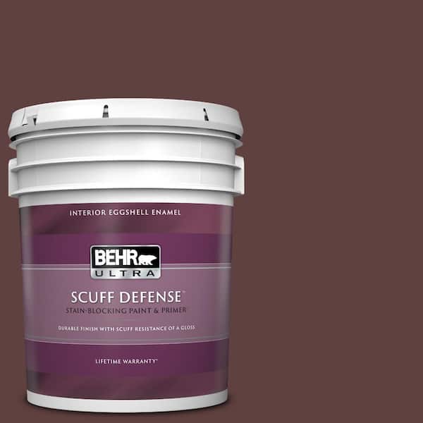 BEHR ULTRA 5 gal. #BXC-21 Chicory Root Extra Durable Eggshell Enamel Interior Paint & Primer