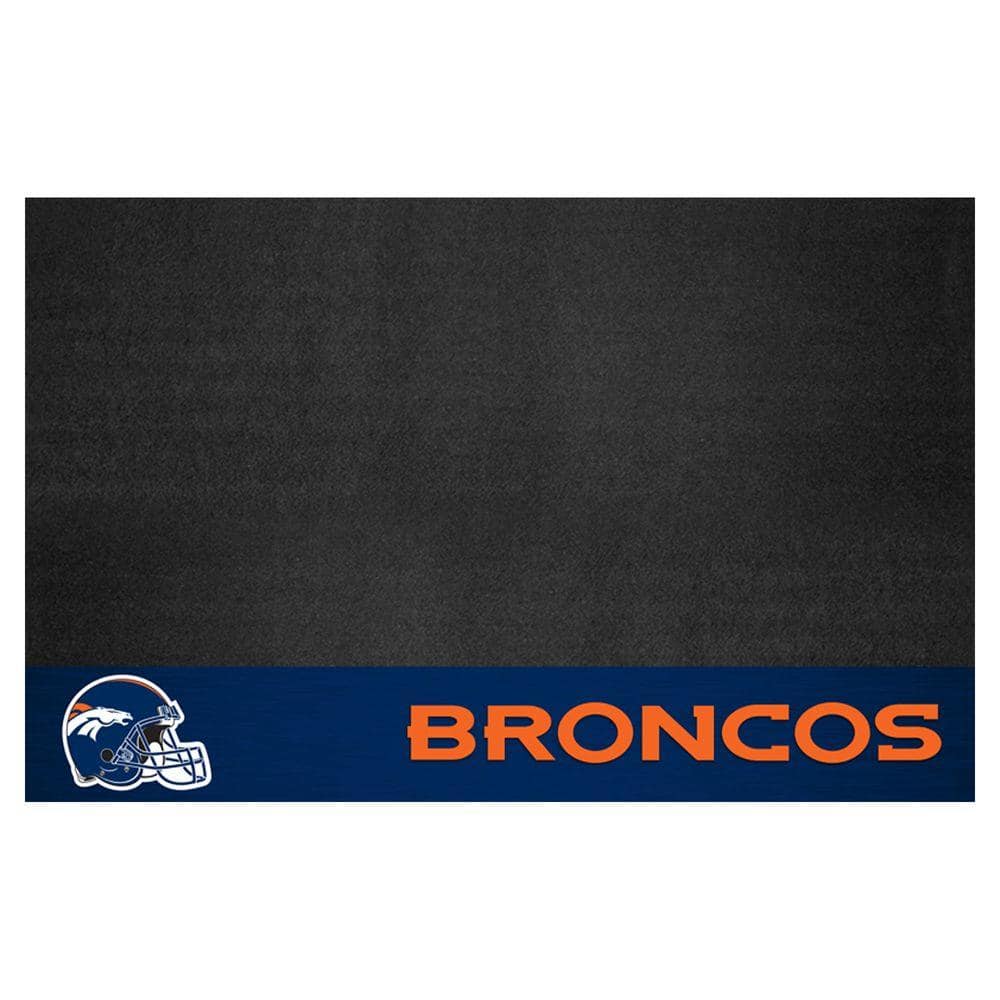 FANMATS Denver Broncos 26 in. x 42 in. Grill Mat 12183 - The Home