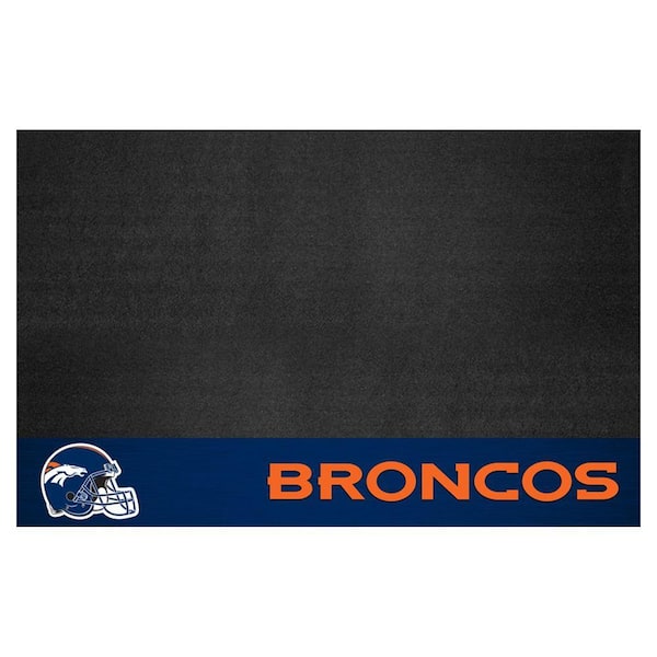 FANMATS Denver Broncos 26 in. x 42 in. Grill Mat