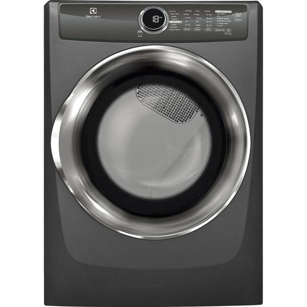 Electrolux 8.0 cu. ft. Electric Dryer with Steam in Titanium, ENERGY STAR