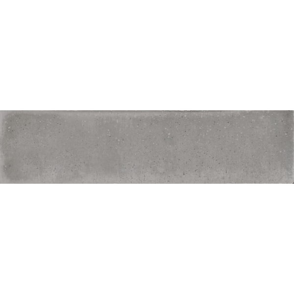 Daltile Scrapbook Memory Grey 2 in. x 4 in. Glazed Porcelain Floor and Wall Tile Sample