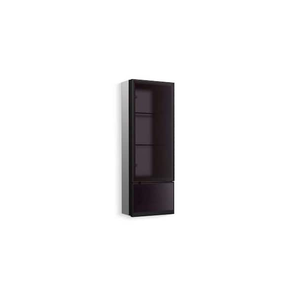 Collage 12 in. x 32 in. Left-Hinged Rectangular Medicine Cabinet with Mirror