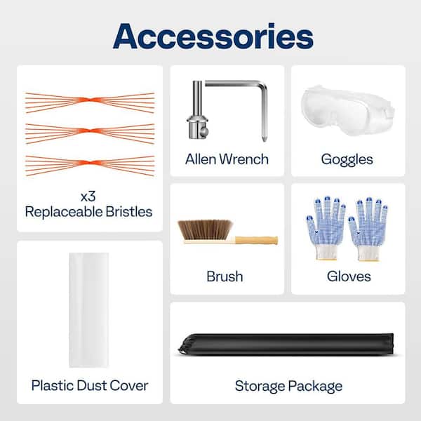 29,52 Ft (9 Meters) Pellet Stove Chimney Sweeping Kit - 3