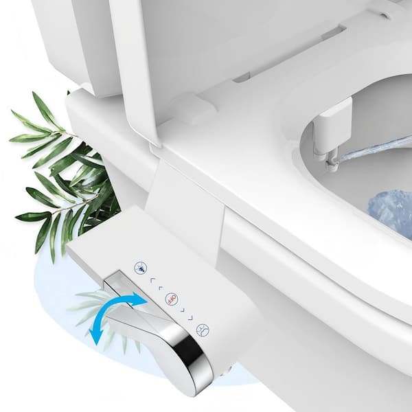 Bidet Attachment for Toilet, Cold Water Bidets Sprayer with Adjustable Pressure Control for Existing Toilets
