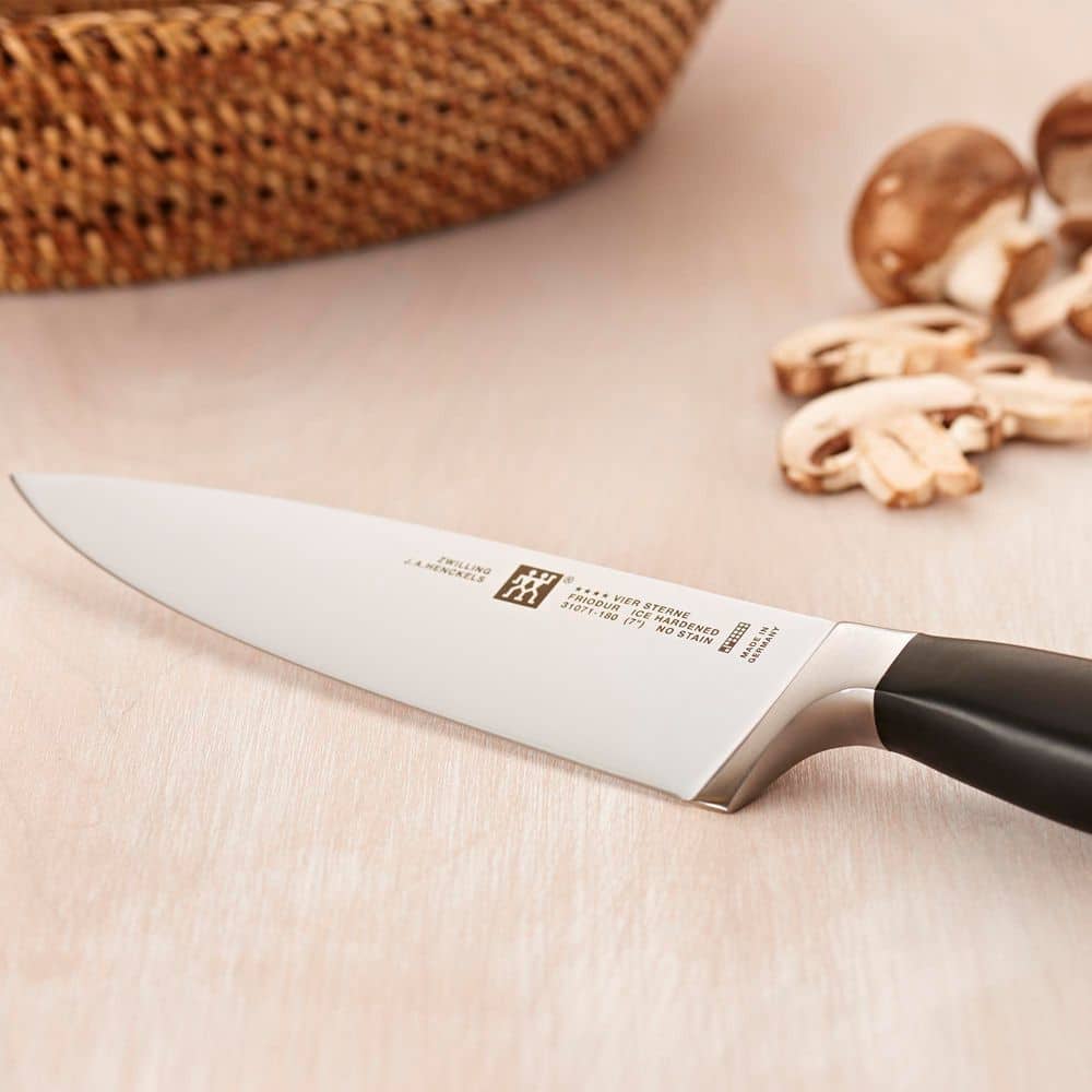 Four Star 7-in Stainless Steel Blade full tang Chef's Knife - Thumbnail 5
