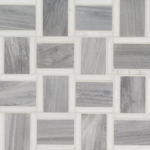 Peoria 12 in. x 12 in. Polished Marble Look Floor and Wall Tile (9.7 sq. ft./Case)