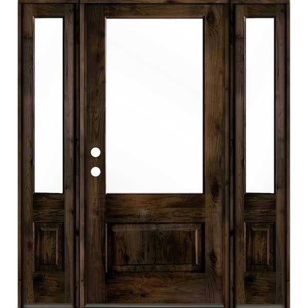 Reviews for Krosswood Doors 64 in. x 80 in. Farmhouse Knotty Alder