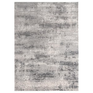 Cascades Mazama Grey 1 ft. 11 in. x 3 ft. Accent Rug
