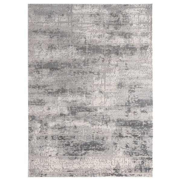 United Weavers Cascades Mazama Grey 1 ft. 11 in. x 3 ft. Accent Rug