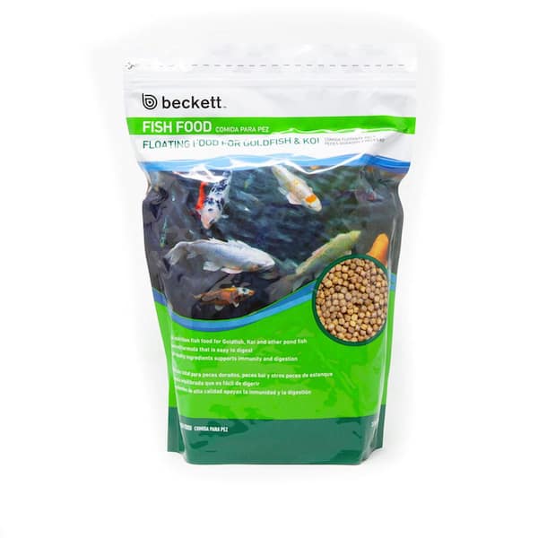 BECKETT 2 lbs. Floating Fish Food for Gold Fish and Koi FF2 The