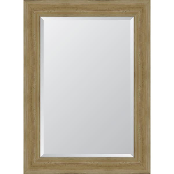 Melissa Van Hise Medium Rectangle Natural Beveled Glass Classic Mirror (33 in. H x 45 in. W)