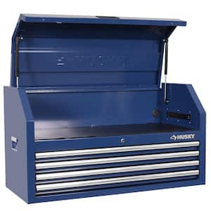 Standard Duty 42 in. 4-Drawer Blue Top Tool Chest