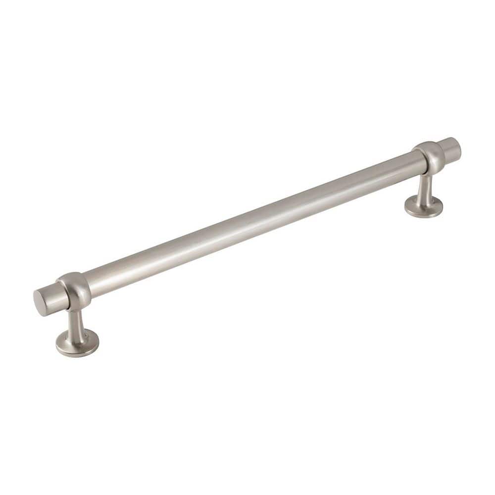 Ostia Collection Appliance Pull 12 Inch Center to Center Satin Nickel Finish price history on PriceWatchPro