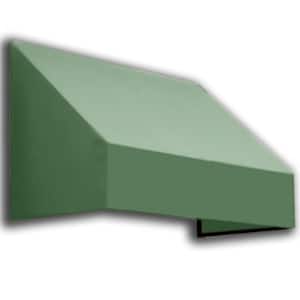 3 ft. New Yorker Window Fixed Awning (44 in. H x 24 in. D) in Sage