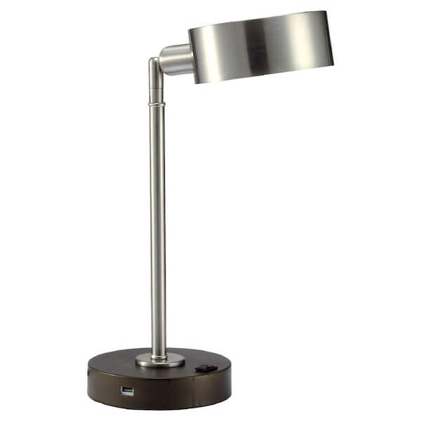 Etokfoks 21 in. Black Aluminum Integrated LED Branch Shaped Table Lamp for  Living Spaces with Stepless Dimming and Remote Control MLPH005LT088 - The  Home Depot