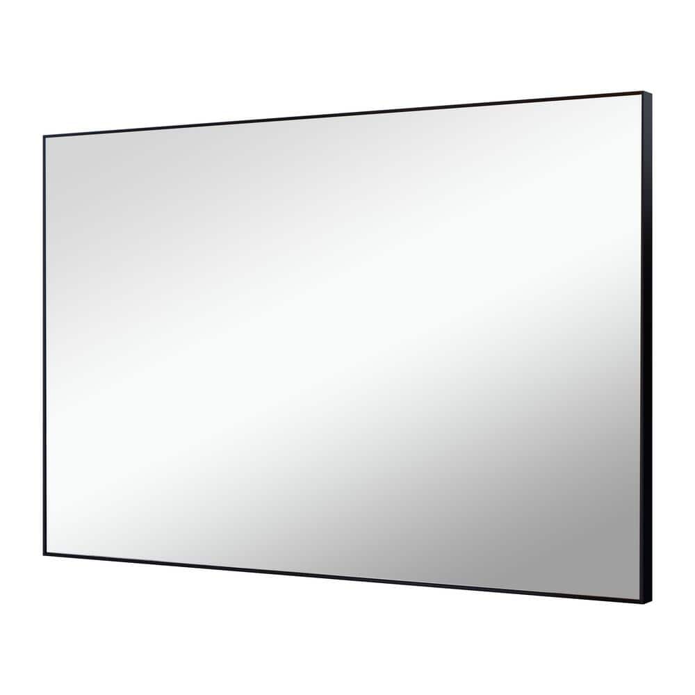 36 in. W x 24 in. H in. Rectangular Framed Wall Mounted Bathroom Vanity Mir