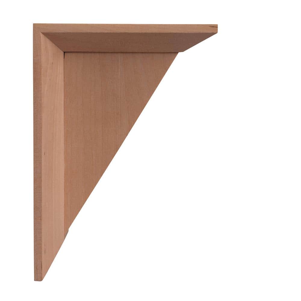 7-Inch Unfinished Birch Wood Classic Corbel
