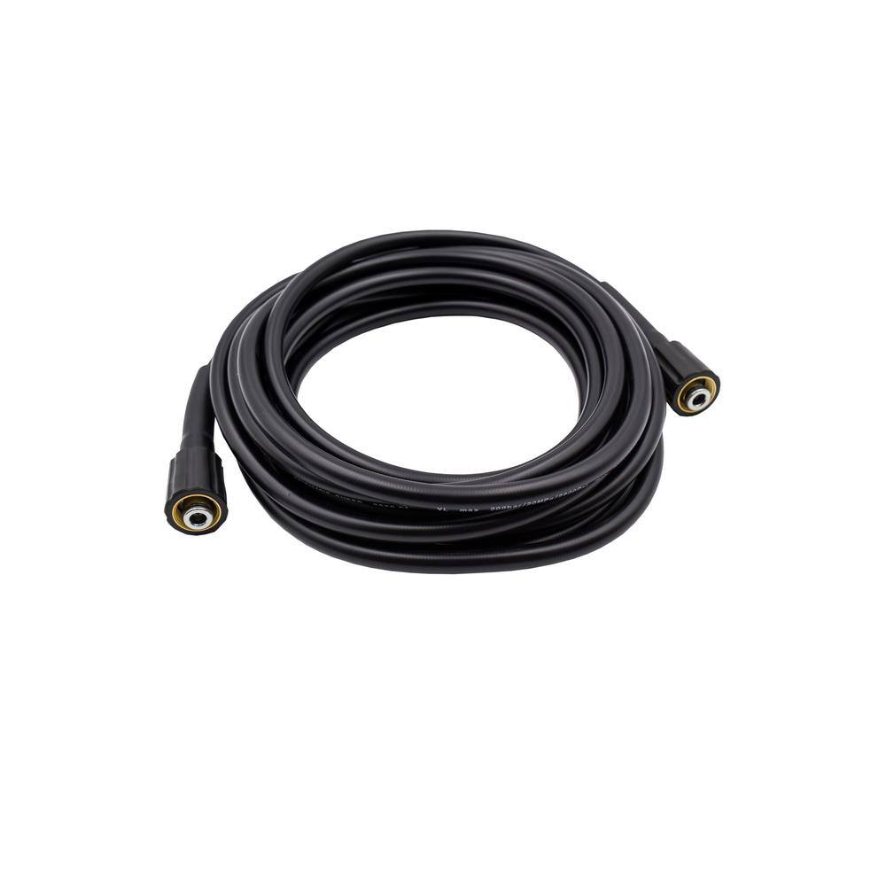 AR Blue Clean 25-Foot Black Polyurethane Pressure Washer Hose Kit