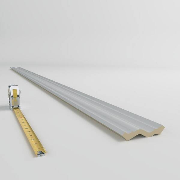 Ekena Millwork Harlington 3.125 in. D x 4.5 in. W x 96 in. L Polyurethane Crown Moulding