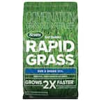 Turf Builder 16 lbs. Rapid Grass Sun & Shade Mix Combination Seed and Fertilizer Grows Green Grass in Just Weeks