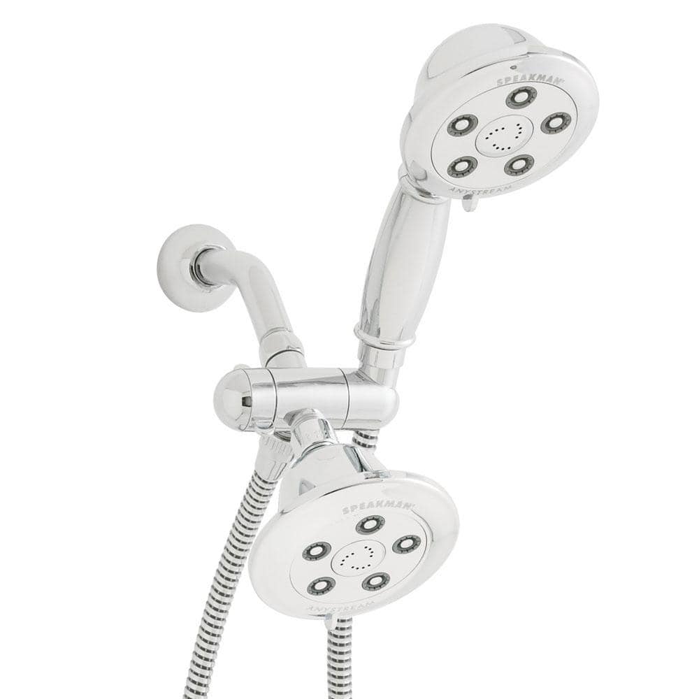 Speakman 3-spray 4.5 in. Dual Shower Head and Handheld Shower Head