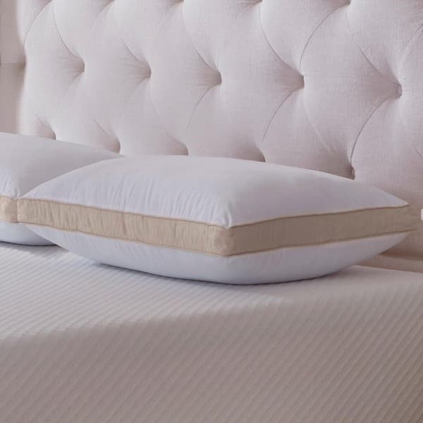 Hybrid Bliss Memory Foam Richloft Fiber Foam Core Pillow, Standard/Queen