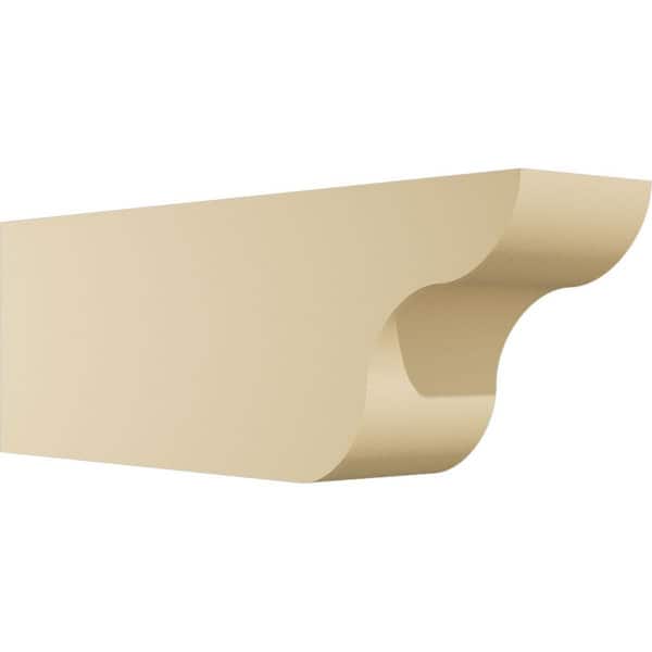 Ekena Millwork Standard Carmel 5 in. W x 8 in. H x 24 in. D Signature Urethane Rafter Tail Outlooker