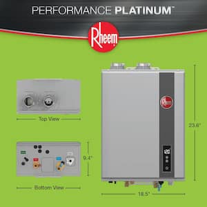 Performance Platinum 8.4 GPM Liquid Propane Super High Efficiency Indoor Tankless Water Heater