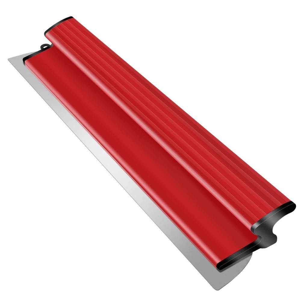 Red Plastic Stainless Steel 32 in. Drywall Skimming Blade, Drywall Plaster Wallboard Smooth Projection Coating Polishing price history on PriceWatchPro