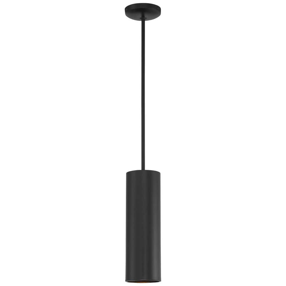 Access Lighting 29002LEDDLP-MBL Pilson 5 in. Matte Black LED Pendant ...