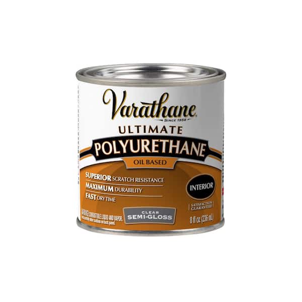 Varathane 8 oz. Clear Semi-Gloss Oil-Based Interior Polyurethane