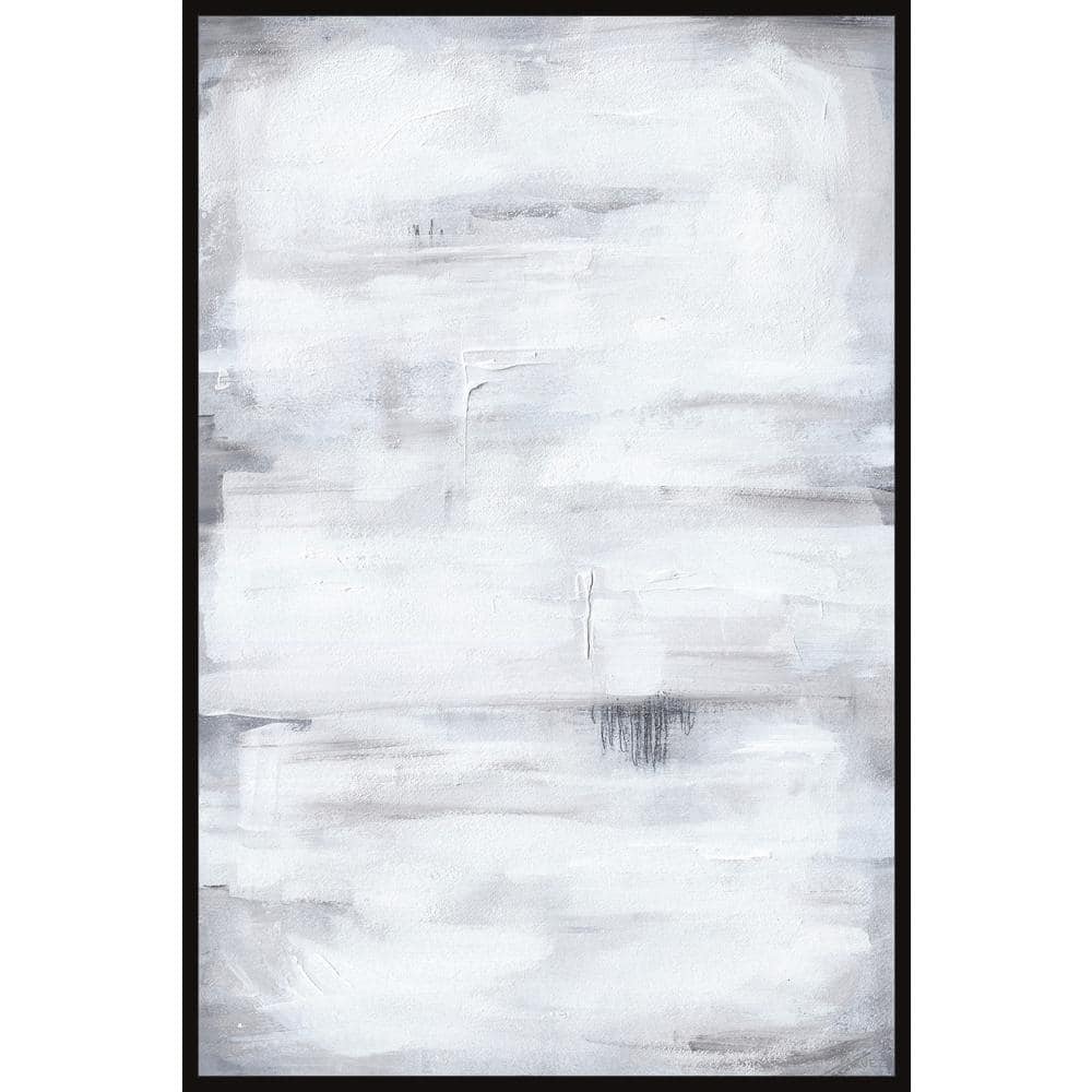Collective Memory by Parvez Taj Floater Framed Canvas Abstract Art Print 24