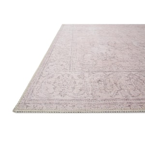 Loren Sand 3 ft. 6 in. x 5 ft. 6 in. Distressed Bohemian Printed Area Rug