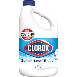 77 fl. oz. Splash-Less Regular Concentrated Disinfecting Liquid Bleach Cleaner