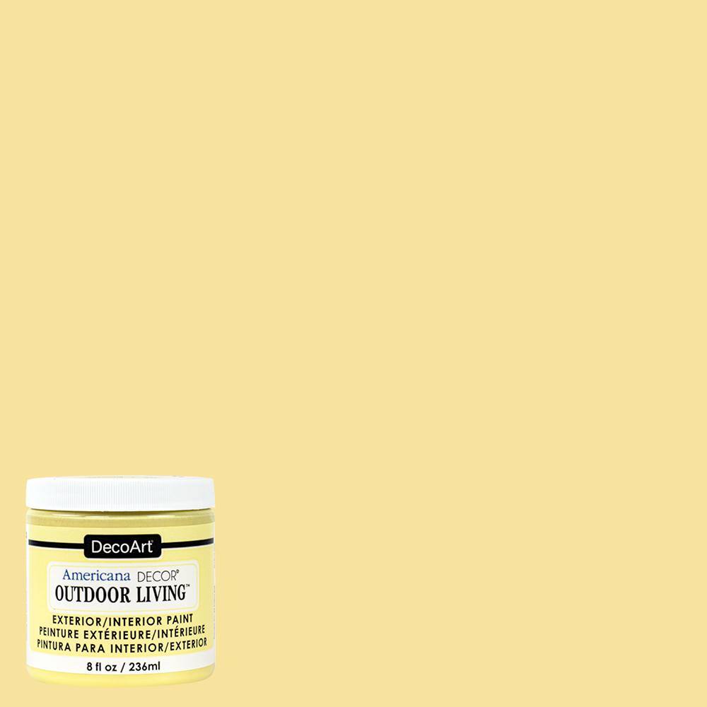 Americana Decor Outdoor Living 8 oz. Lemonade Acrylic PaintADOL1036