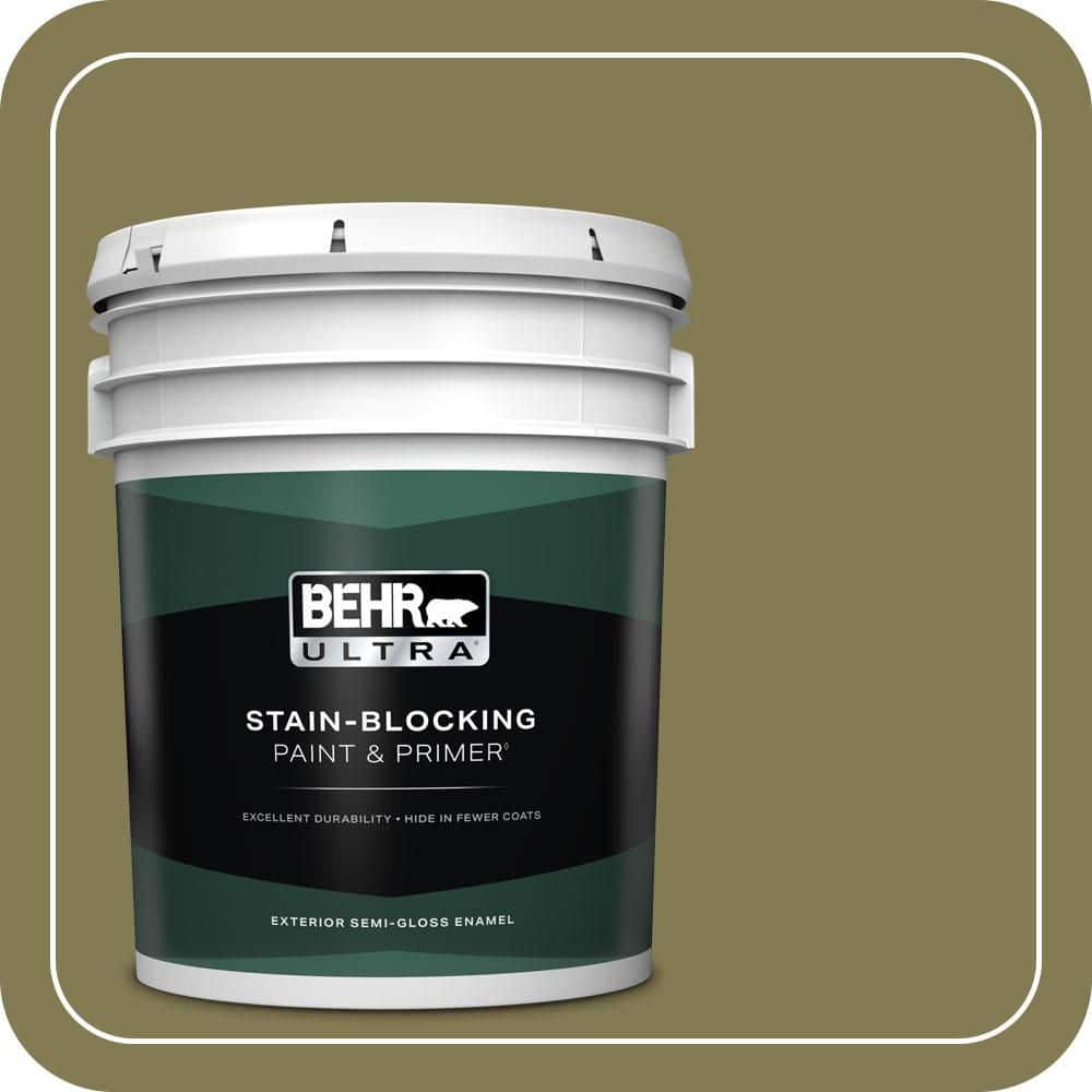 5 gal. Home Decorators Collection #HDC-AC-16A Fern Grove Semi-Gloss Enamel Exterior Paint & Primer price history on PriceWatchPro