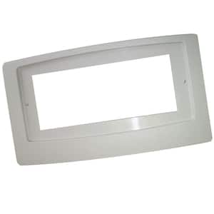 Flush Fit Booster Adaptor Plate in White