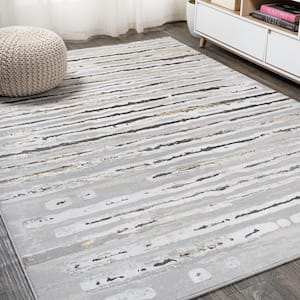 My Magic Carpet Solid Grey 3 ft. x 5 ft. Machine Washable Accent Rug  361473WEB - The Home Depot