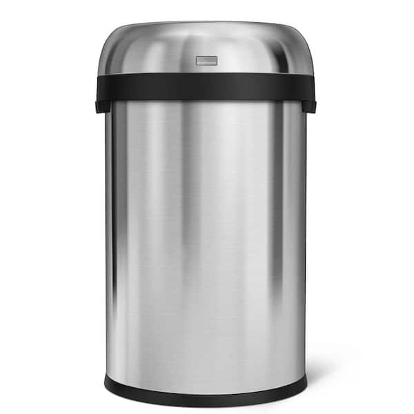 simplehuman 115L Round Open Top Commercial Trash Can