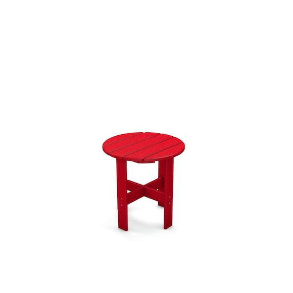Frog Furnishings Side Table - Red