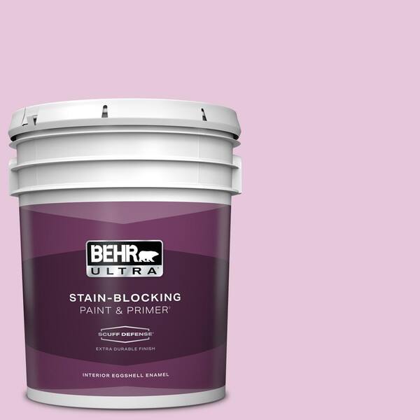 BEHR ULTRA 5 gal. #M120-2 Kiss Good Night Extra Durable Eggshell Enamel Interior Paint & Primer