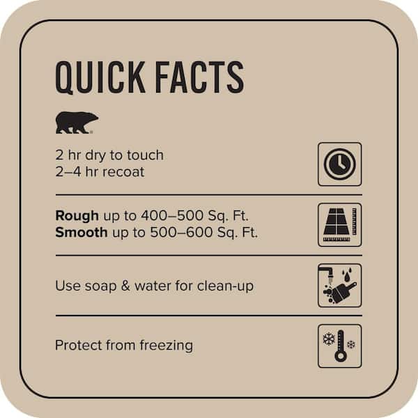 1 gal. #PFC-27 Light Rattan Solid Color Flat Interior/Exterior Concrete Stain