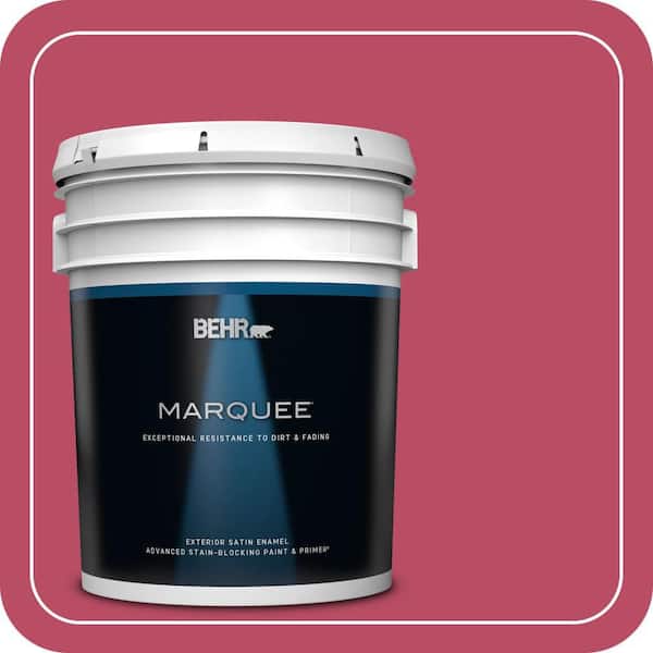 BEHR MARQUEE 5 gal. #P130-7 Glamorous Satin Enamel Exterior Paint & Primer