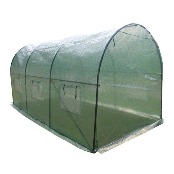 Wateday 83 in. W x 178 in. D x 78 in. H Heavy-Duty Greenhouse Plant ...