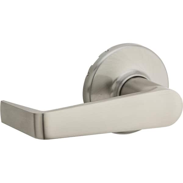 Kingston Satin Nickel Round Half Dummy Reversible Door Handle