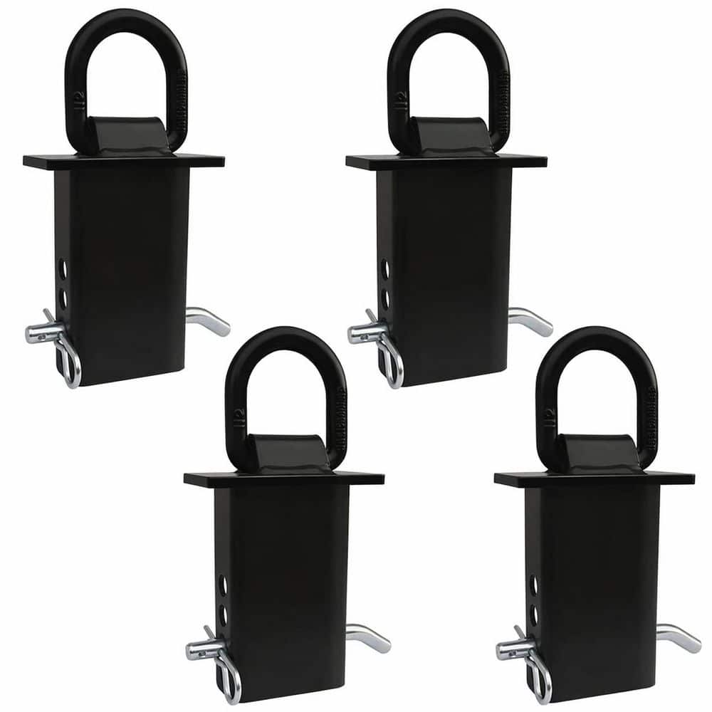 4-Piece Steel Trailer Stake Pocket D Ring Tie Downs for Flatbed Trucks with Standard 2 x 4 Stake Pockets price history on PriceWatchPro